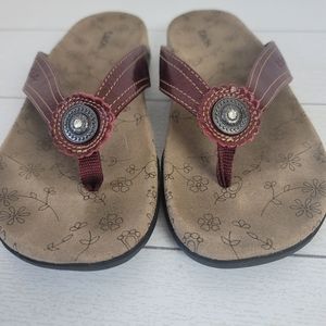 Taos Mirage Red Every day Sandals